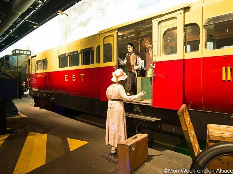 Stadt des Zuges-Route-Spektakel