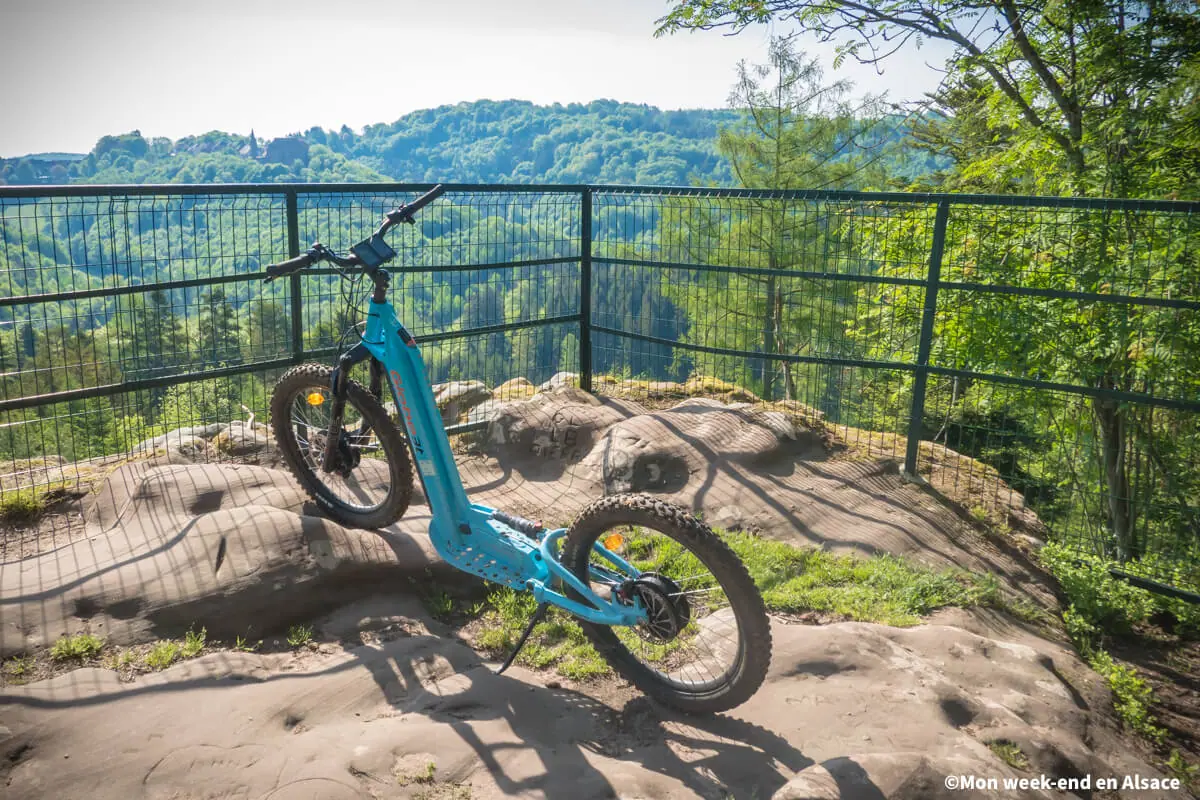What to do in La Petite Pierre in Alsace? 11 scooter-little-stone