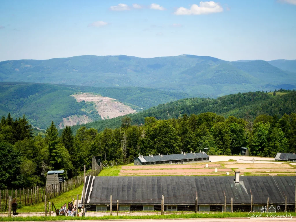 Besuch des Struthof, des ehemaligen Konzentrationslagers Natzweiler: meine Meinung und praktische Infos 2 Blick auf das ehemalige Konzentrationslager Natzweiler - Struthof