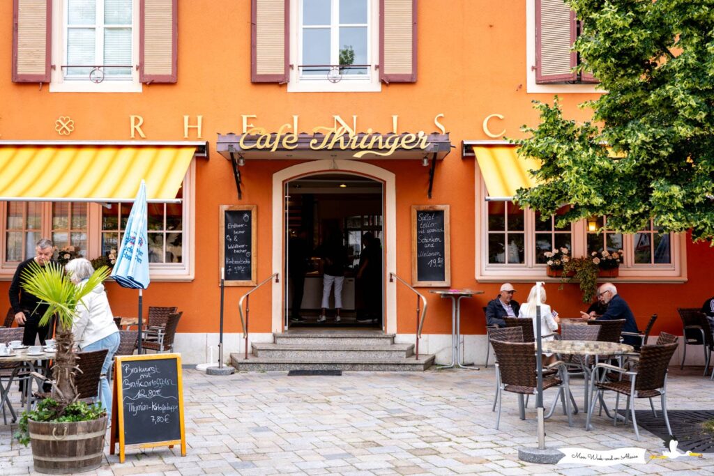 Visiter Breisach am Rhein, ville allemande en face de Neuf-Brisach 20 cafe ihringer breisach