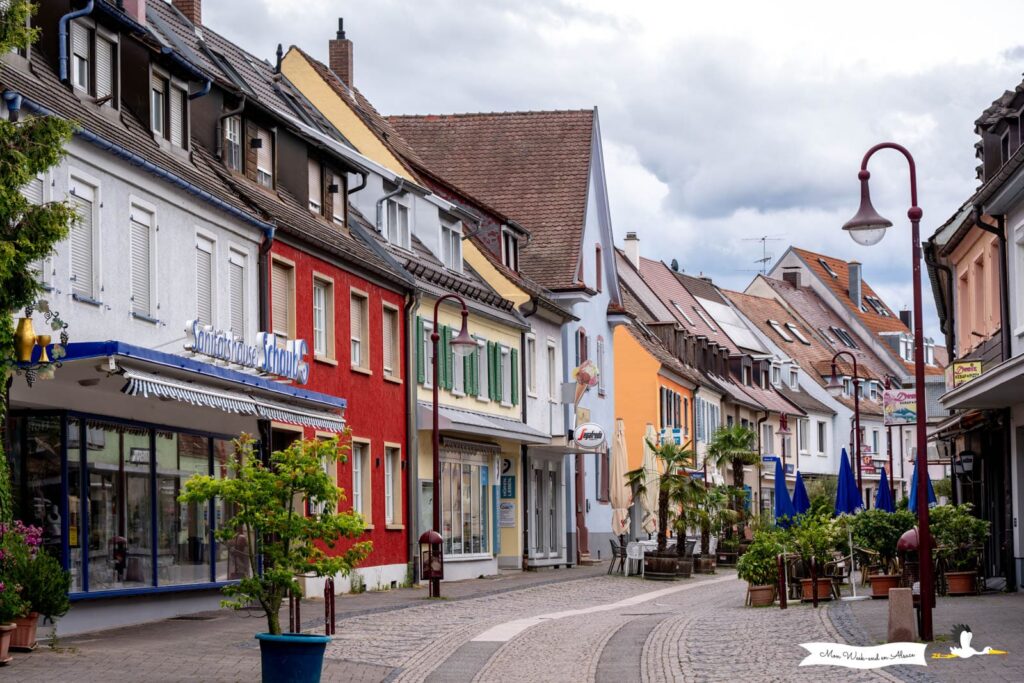 Visiter Breisach am Rhein, ville allemande en face de Neuf-Brisach 9 rue commercante breisach