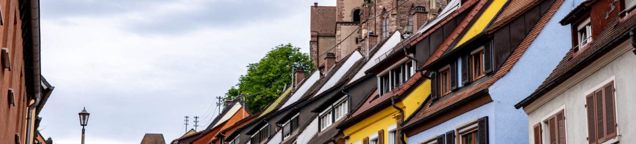 Visiter Breisach am Rhein, ville allemande en face de Neuf-Brisach 1 Rue menant à la ville haute de Breisach