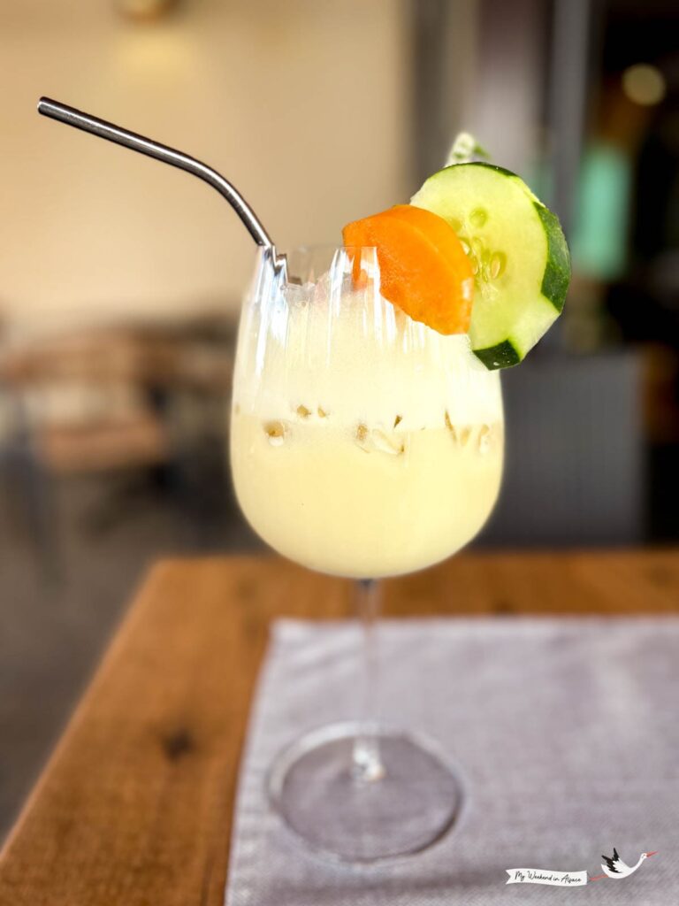 Cocktail au restaurant l'Entrepotes à Saint-Louis (Alsace)