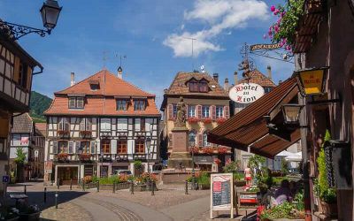 Ribeauvillé, village de la Route des Vins d’Alsace